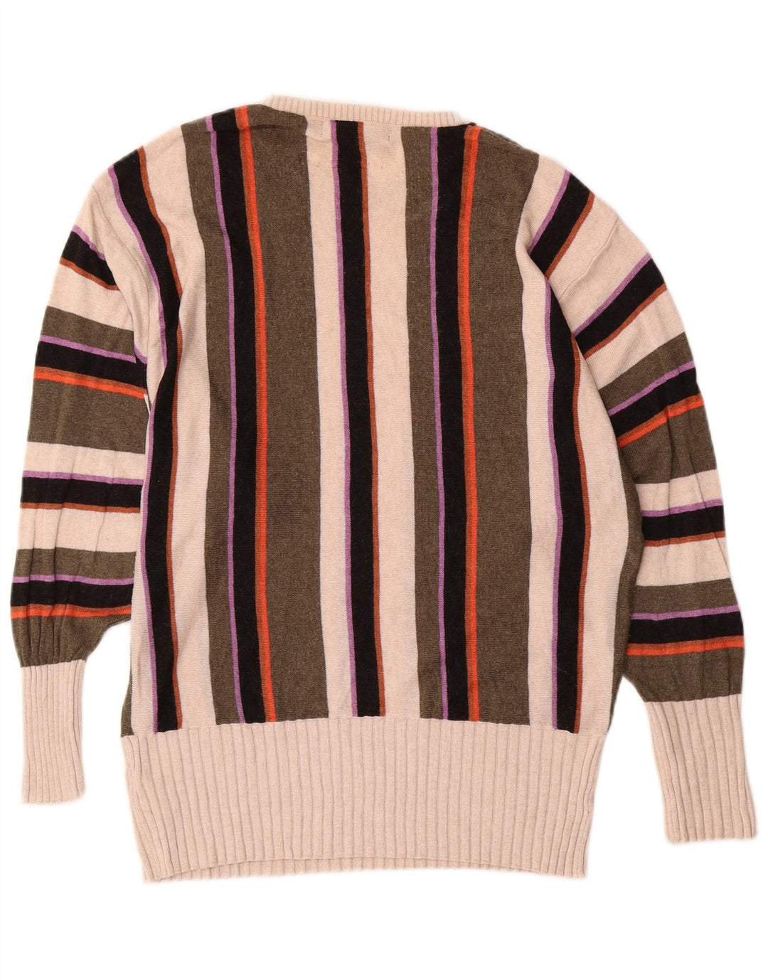 Marks & Spencer Womens Crew Neck Jumper Sweater UK 14 Medium Multicoloured