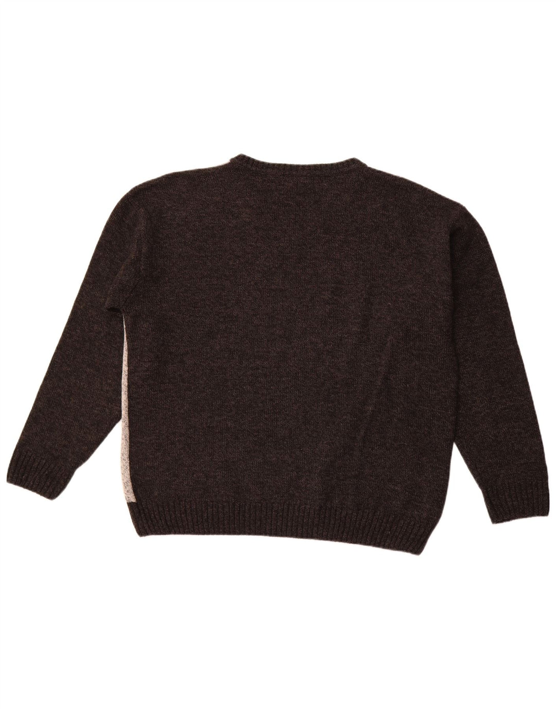 PIERRE CARDIN Mens V-Neck Jumper Sweater IT 58 2XL Grey Argyle/Diamond