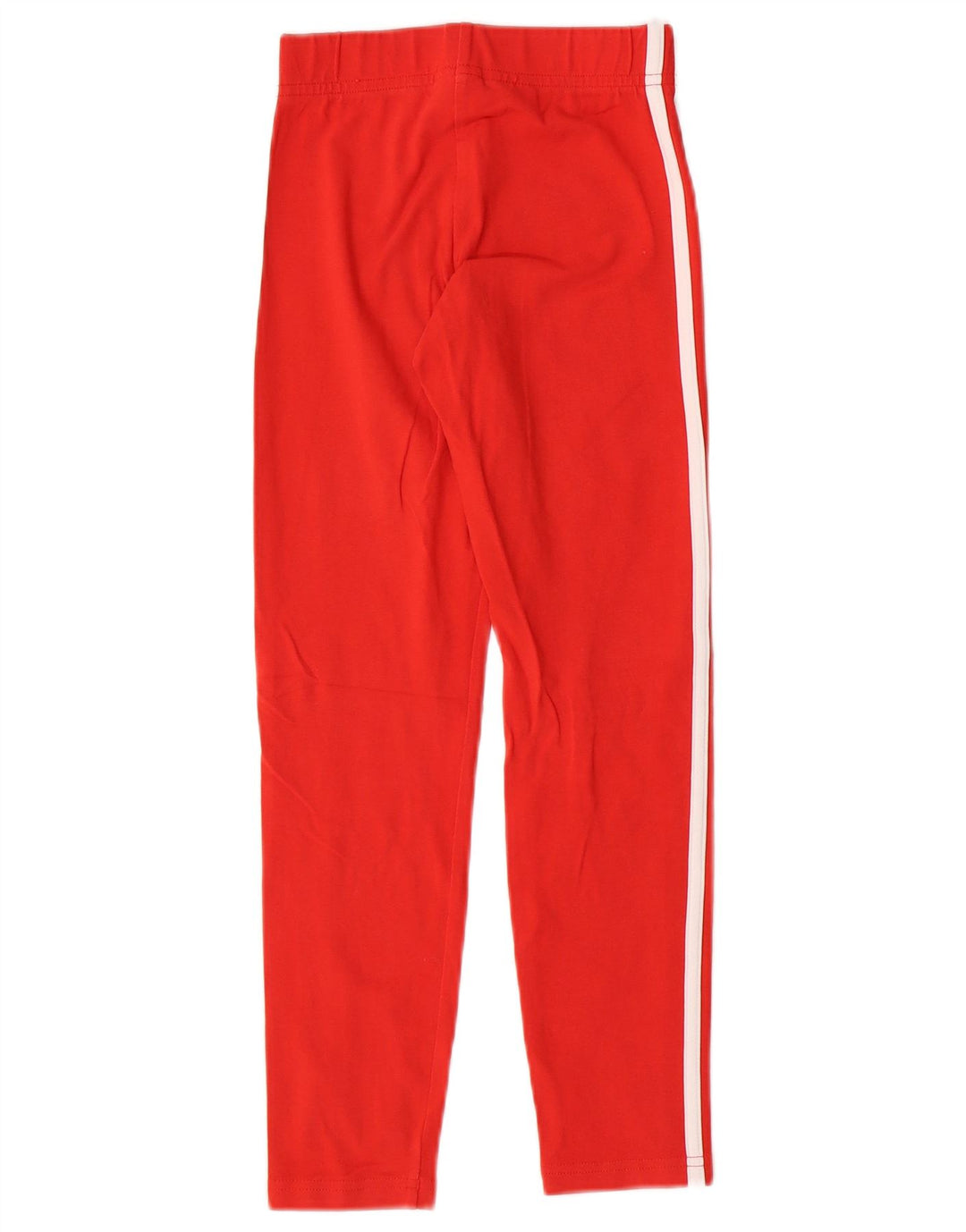 ADIDAS Girls Leggings 9-10 Years  Red Cotton