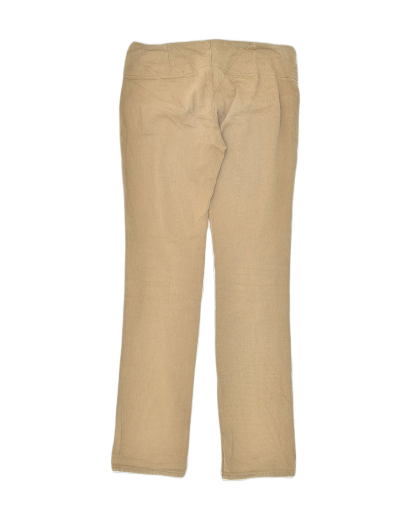 GAS Womens Straight Casual Trousers W34 L34 Beige Cotton | Vintage Gas | Thrift | Second-Hand Gas | Used Clothing | Messina Hembry 