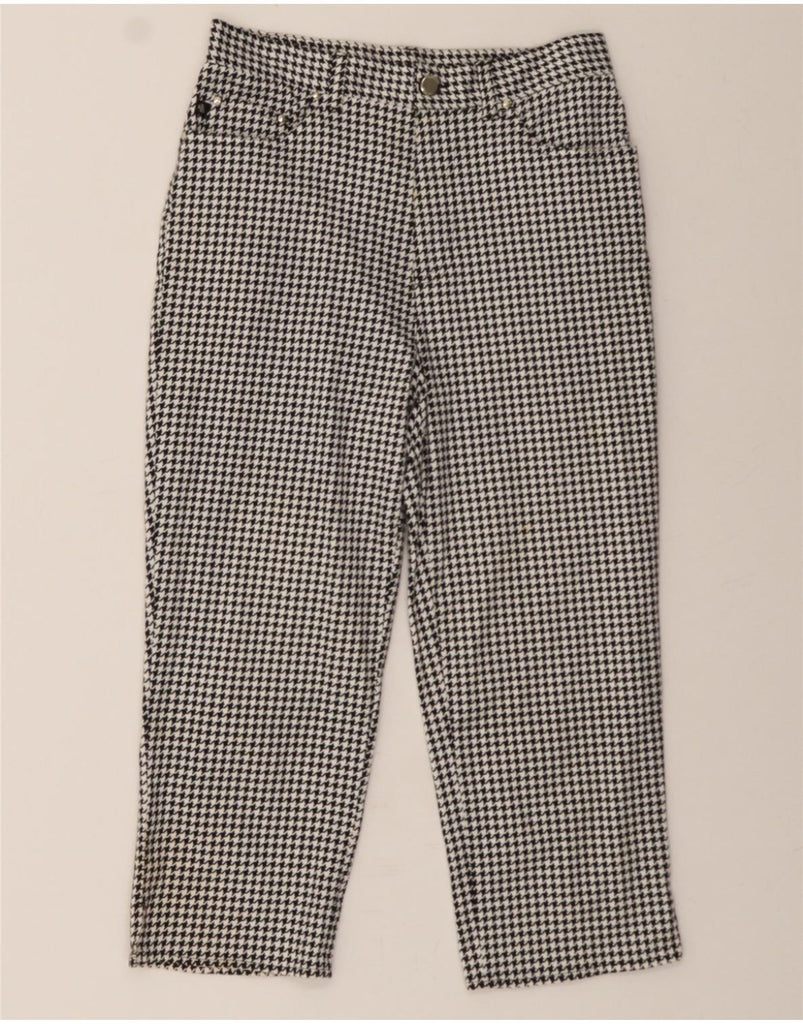 RALPH LAUREN Womens High Waist Capri Trousers US 6 Medium W28 L20 Black Vintage Ralph Lauren and Second-Hand Ralph Lauren from Messina Hembry 