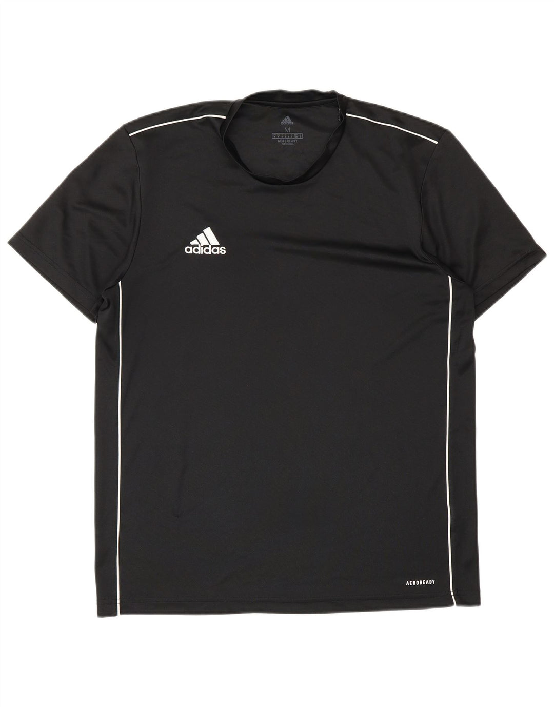 Adidas Mens Aeroready T-Shirt Top Medium Black
