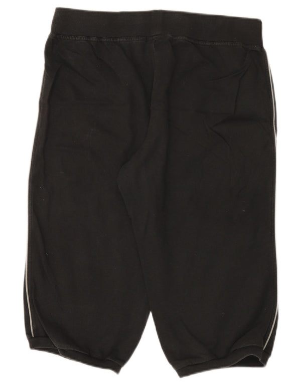 Puma Womens Bermuda Sport Shorts UK 14 Large Black Cotton