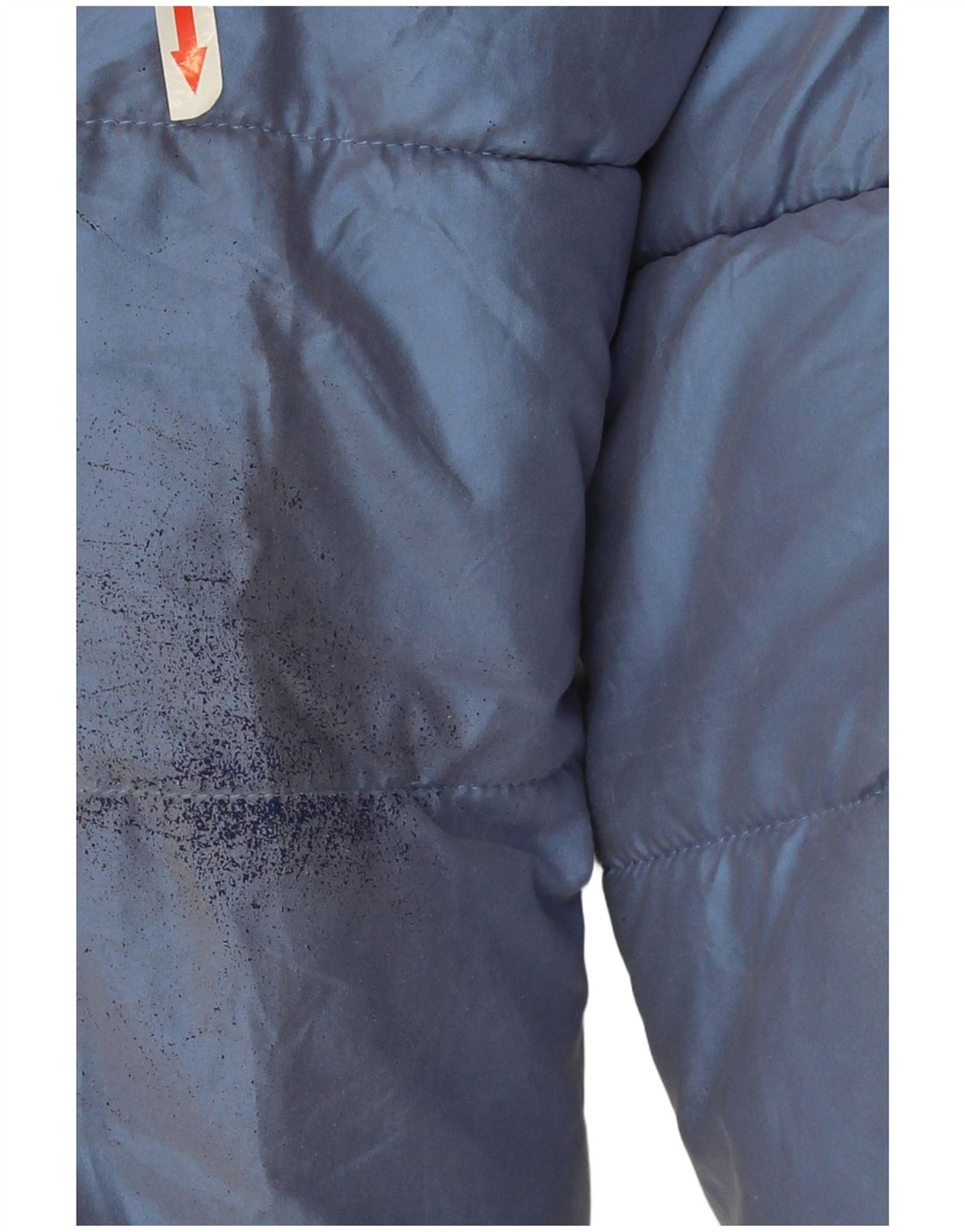 Levi's Girls Hooded Padded Jacket 13-14 Years Blue Colourblock Polyester