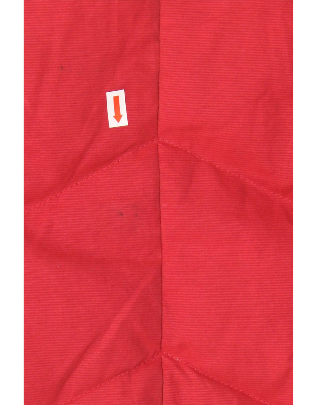 FAT FACE Womens Hooded Padded Jacket UK 10 Small Red Polyester