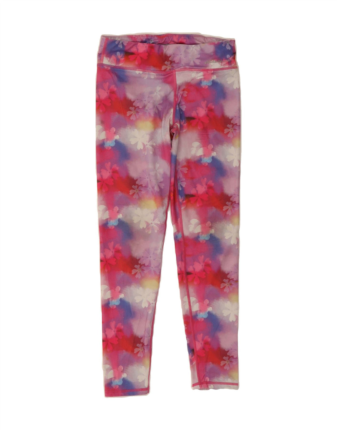 EDDIE BAUER Girls Leggings 10-11 Years Medium Multicoloured Floral Vintage Eddie Bauer and Second-Hand Eddie Bauer from Messina Hembry 