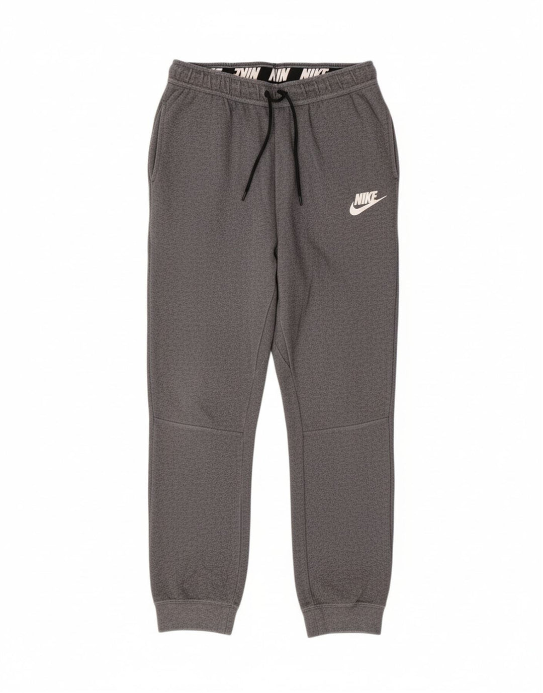 NIKE Mens Graphic Tracksuit Trousers Joggers Small  Grey Cotton Vintage Nike and Second-Hand Nike from Messina Hembry 