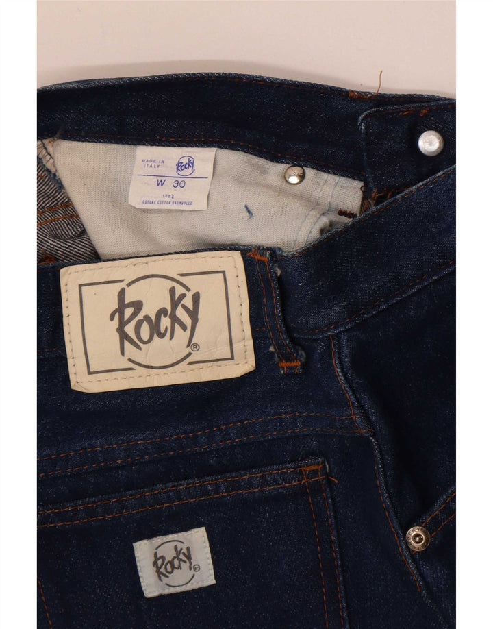 Rocky Womens Denim Skirt Medium W30 Blue Cotton