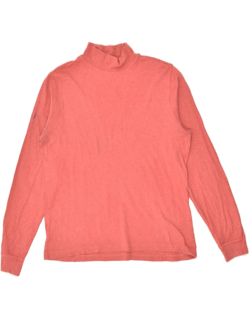 L.L.BEAN Womens Top Long Sleeve UK 14 Medium Pink Cotton | Vintage L.L.Bean | Thrift | Second-Hand L.L.Bean | Used Clothing | Messina Hembry 