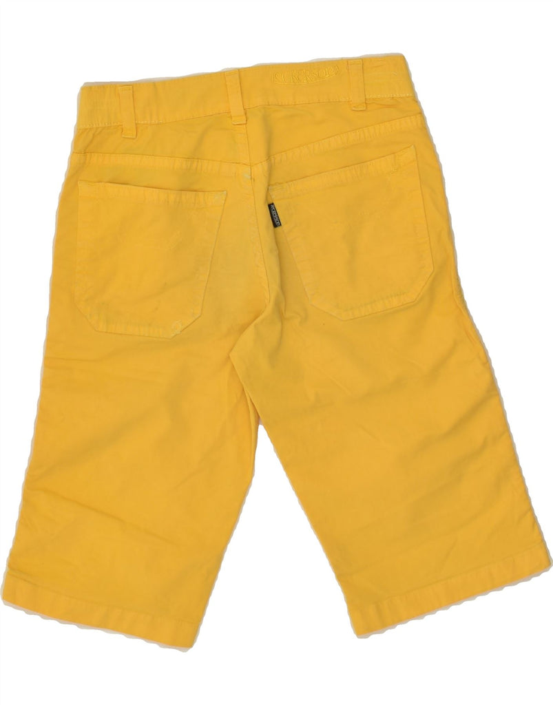 JECKERSON Boys Bermuda Shorts 9-10 Years W22 Yellow Cotton | Vintage Jeckerson | Thrift | Second-Hand Jeckerson | Used Clothing | Messina Hembry 