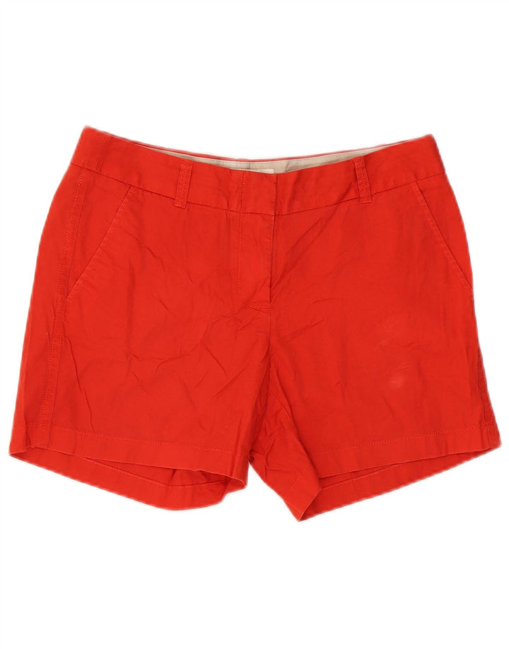 J. Crew Womens Chino Shorts US 4 Small W30  Red Cotton