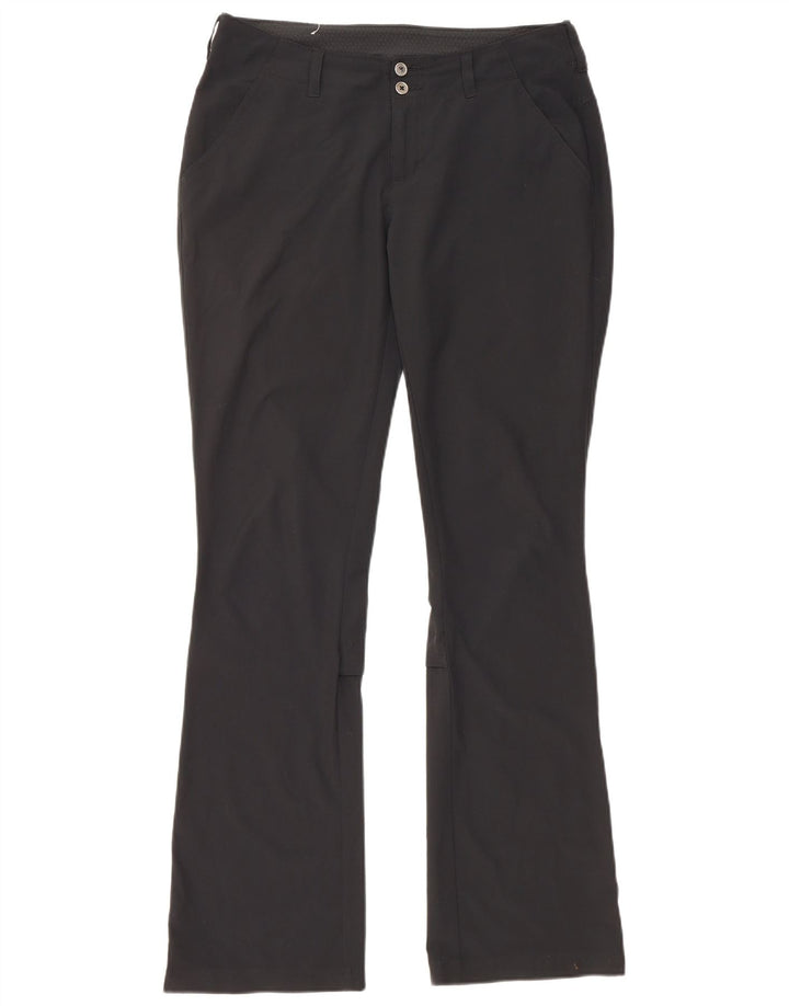 COLUMBIA Womens Omni-Shield Bootcut Trousers US 8 Medium W32 L33 Black