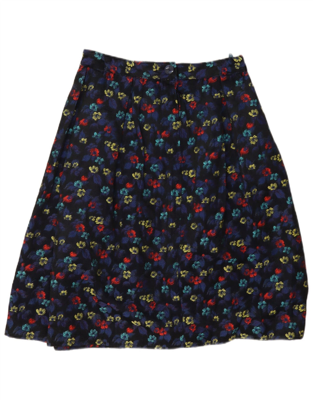 Vintage Womens A-Line Skirt W28 Medium Multicoloured Floral