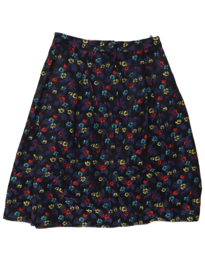Vintage Womens A-Line Skirt W28 Medium Multicoloured Floral