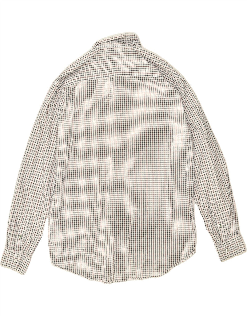 TOMMY HILFIGER Mens New York Fit Shirt XL White Check Cotton | Vintage Tommy Hilfiger | Thrift | Second-Hand Tommy Hilfiger | Used Clothing | Messina Hembry 