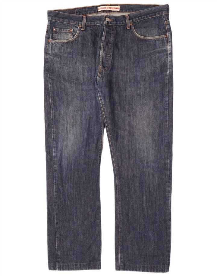 Carrera Mens 710 Straight Jeans W40 L32 Navy Blue Cotton