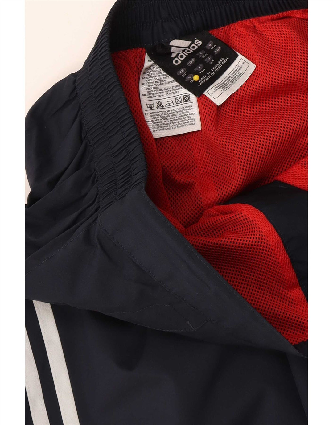 Adidas Mens Capri Tracksuit Trousers Medium Navy Blue Polyester