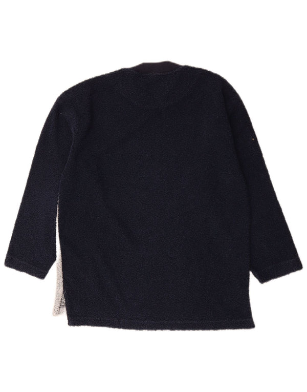 Replay and Sons Boys Sweatshirt Jumper 13-14 Years Navy Blue Colourblock