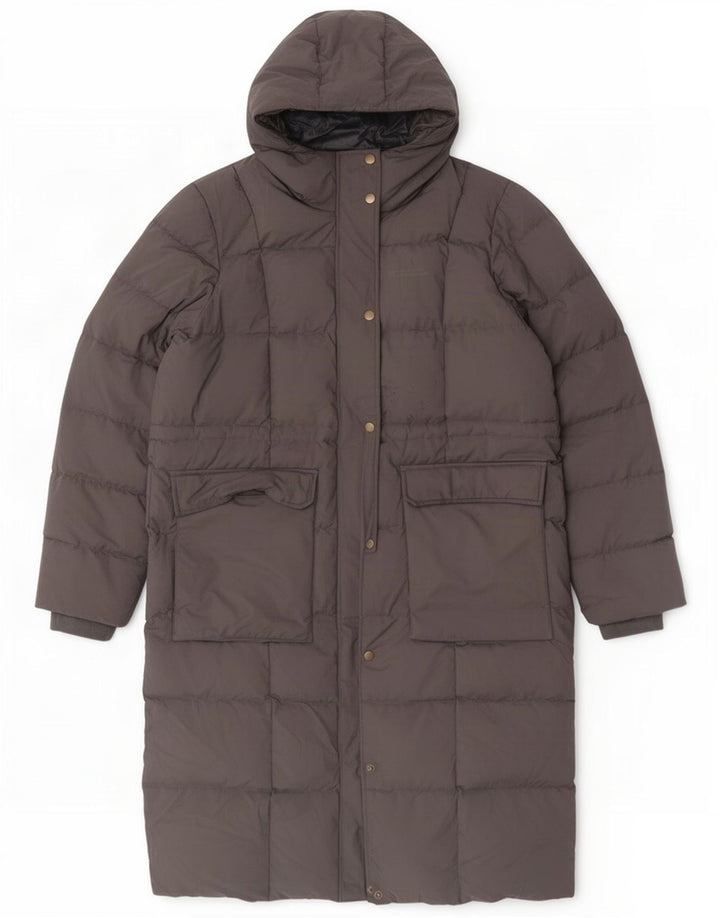 Mountain Warehouse Womens Hooded Padded Coat UK 18 XL Grey Polyester