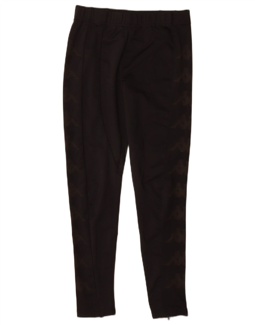 Kappa Womens Graphic Leggings UK 10 Small  Black