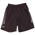 Under Armour Mens Heat Gear Sport Shorts Small Black Spotted Polyester