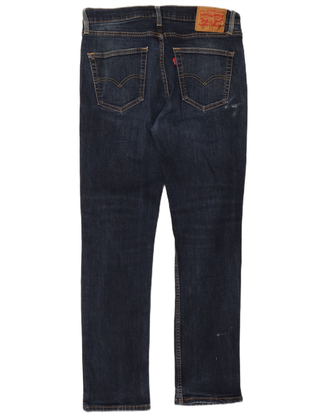 Levi's Mens 511 Slim Jeans W34 L32 Blue Cotton