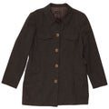 Phard Womens 5 Button Blazer Jacket UK 16 Large Grey Wool