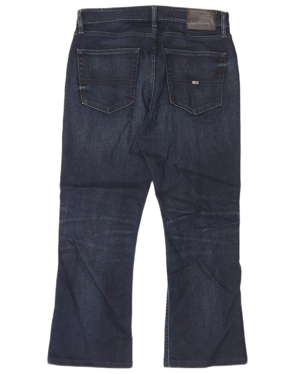 Tommy Hilfiger Mens Ryan Regular Bootcut Jeans W32 L27 Blue Cotton