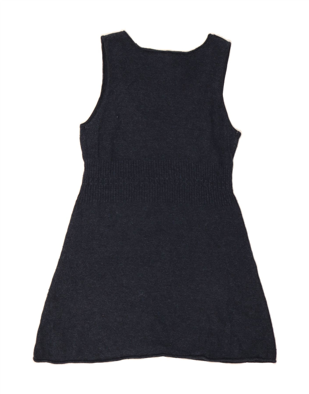 WHITE STUFF Womens Sleeveless Jumper Dress UK 14 Medium  Navy Blue Viscose Vintage White Stuff and Second-Hand White Stuff from Messina Hembry 