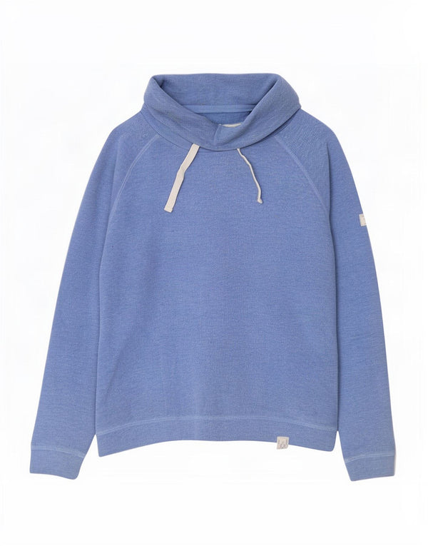 Joules Womens Sweatshirt Jumper UK 12 Medium Blue Cotton
