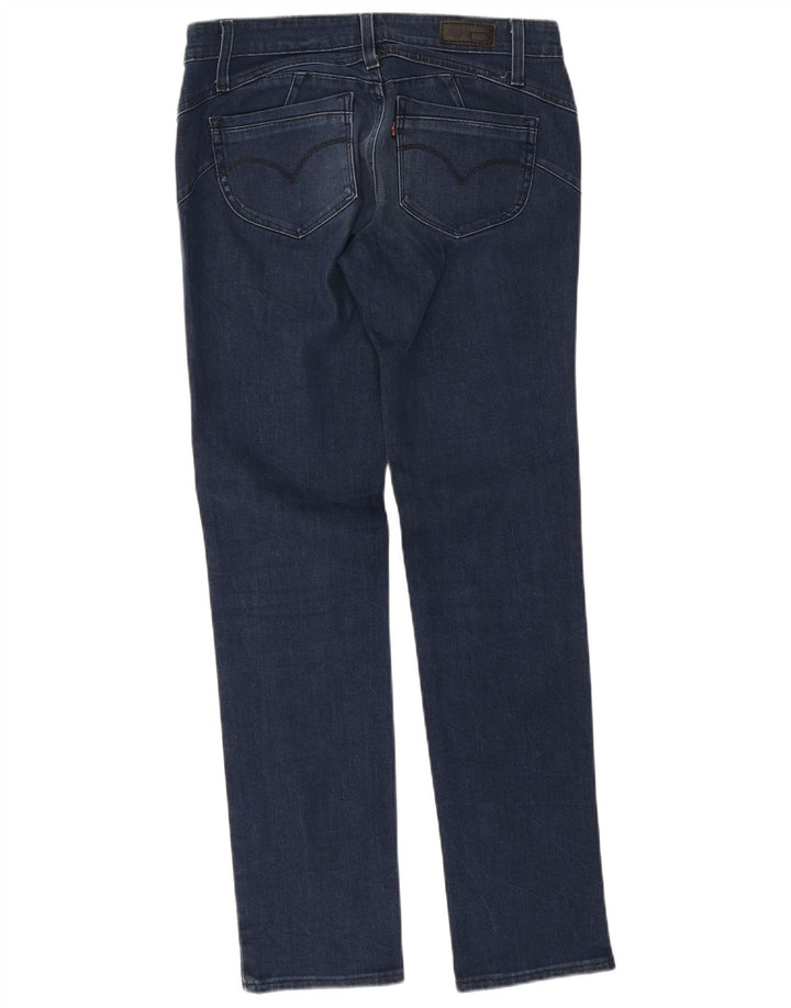 Levi's Womens Low Waist Straight Jeans W29 L32 Blue Cotton