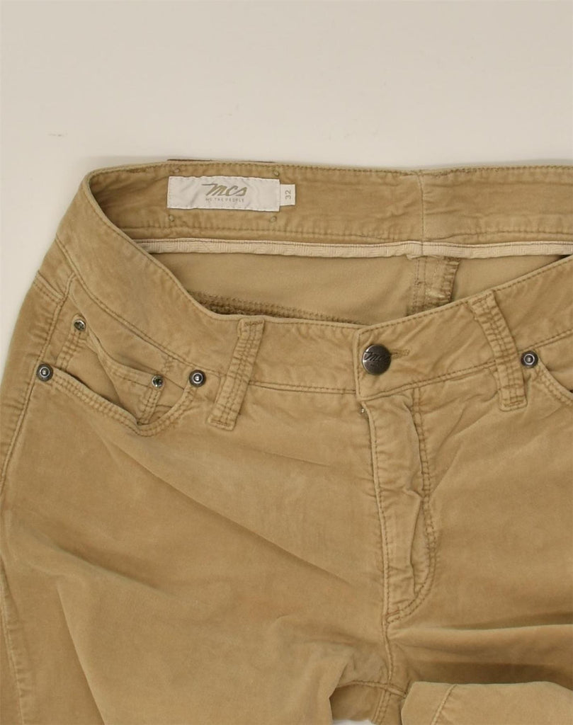 MARLBORO CLASSICS Womens Straight Casual Trousers W32 L31  Beige | Vintage Marlboro Classics | Thrift | Second-Hand Marlboro Classics | Used Clothing | Messina Hembry 