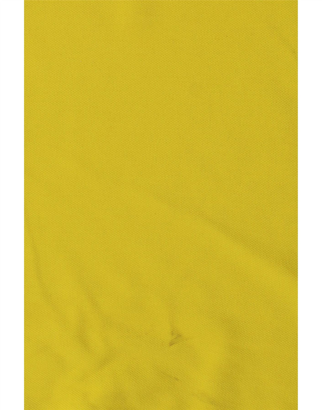 TRUSSARDI JEANS Mens Polo Shirt Small Yellow Cotton