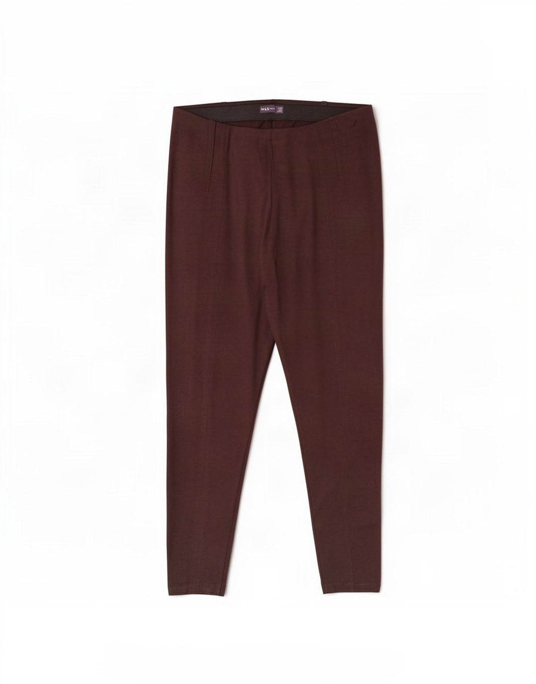 Marks & Spencer Womens Leggings UK 18 XL Brown Polyester