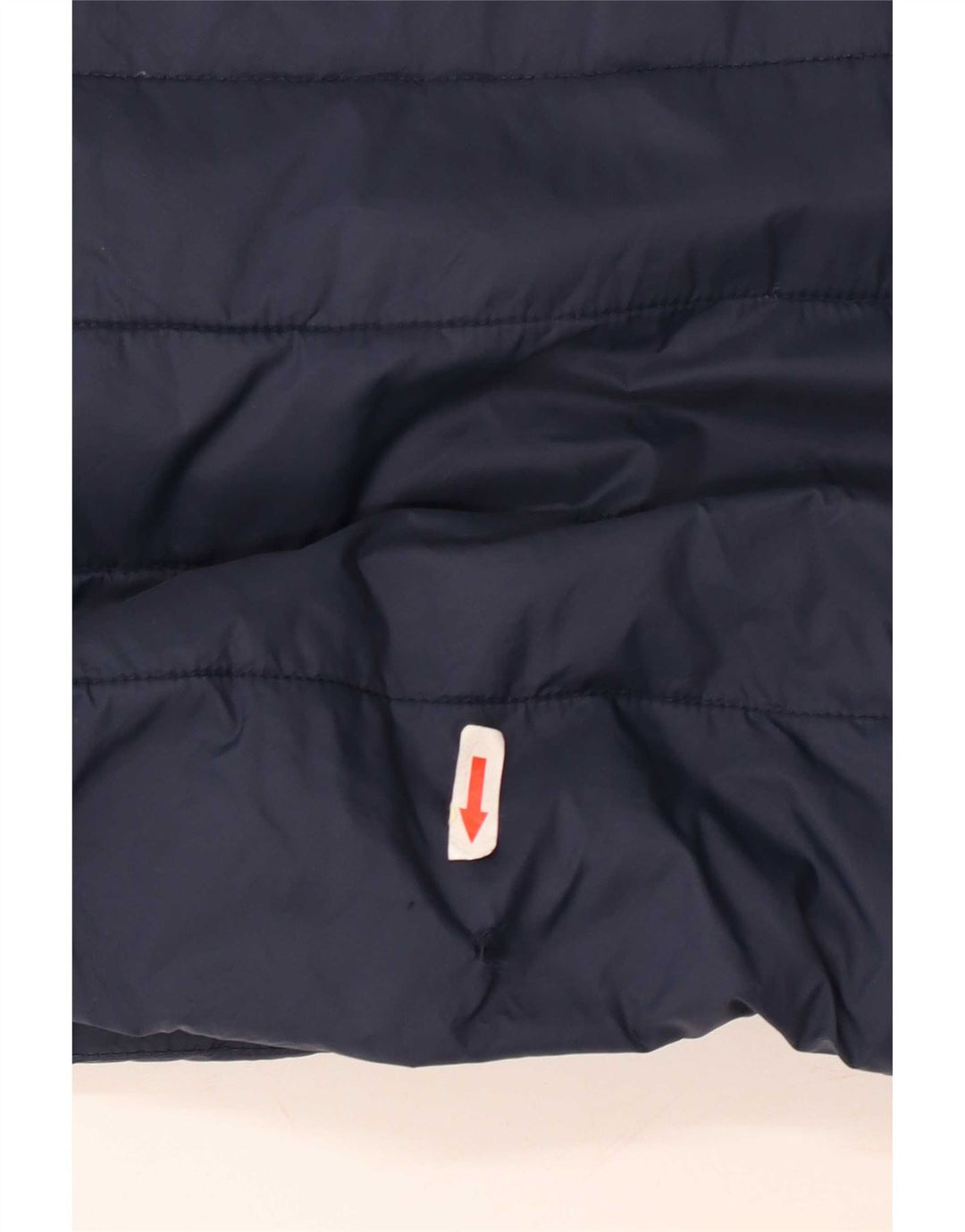 Weird Fish Womens Padded Gilet UK 16 Large Navy Blue Nylon