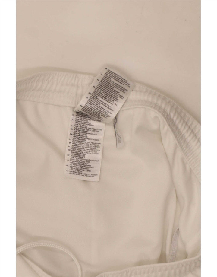 Adidas Mens Climalite Sport Shorts Medium White Polyester