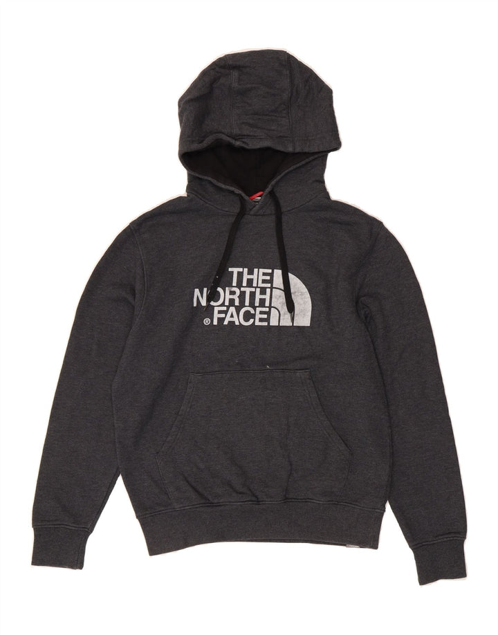 THE NORTH FACE Mens Graphic Hoodie Jumper Small Grey Cotton Vintage The North Face and Second-Hand The North Face from Messina Hembry 