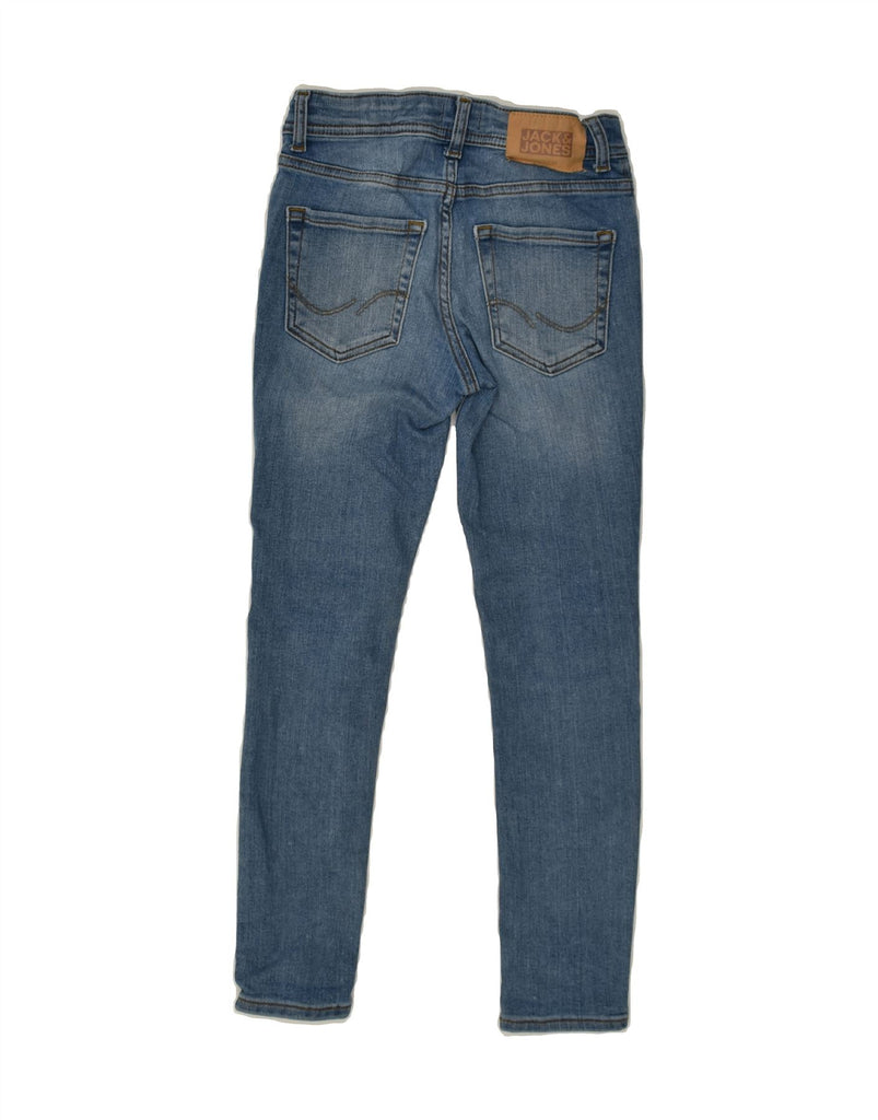 JACK & JONES Boys Liam Skinny Jeans 8-9 Years W24 L24 Blue Cotton | Vintage Jack & Jones | Thrift | Second-Hand Jack & Jones | Used Clothing | Messina Hembry 