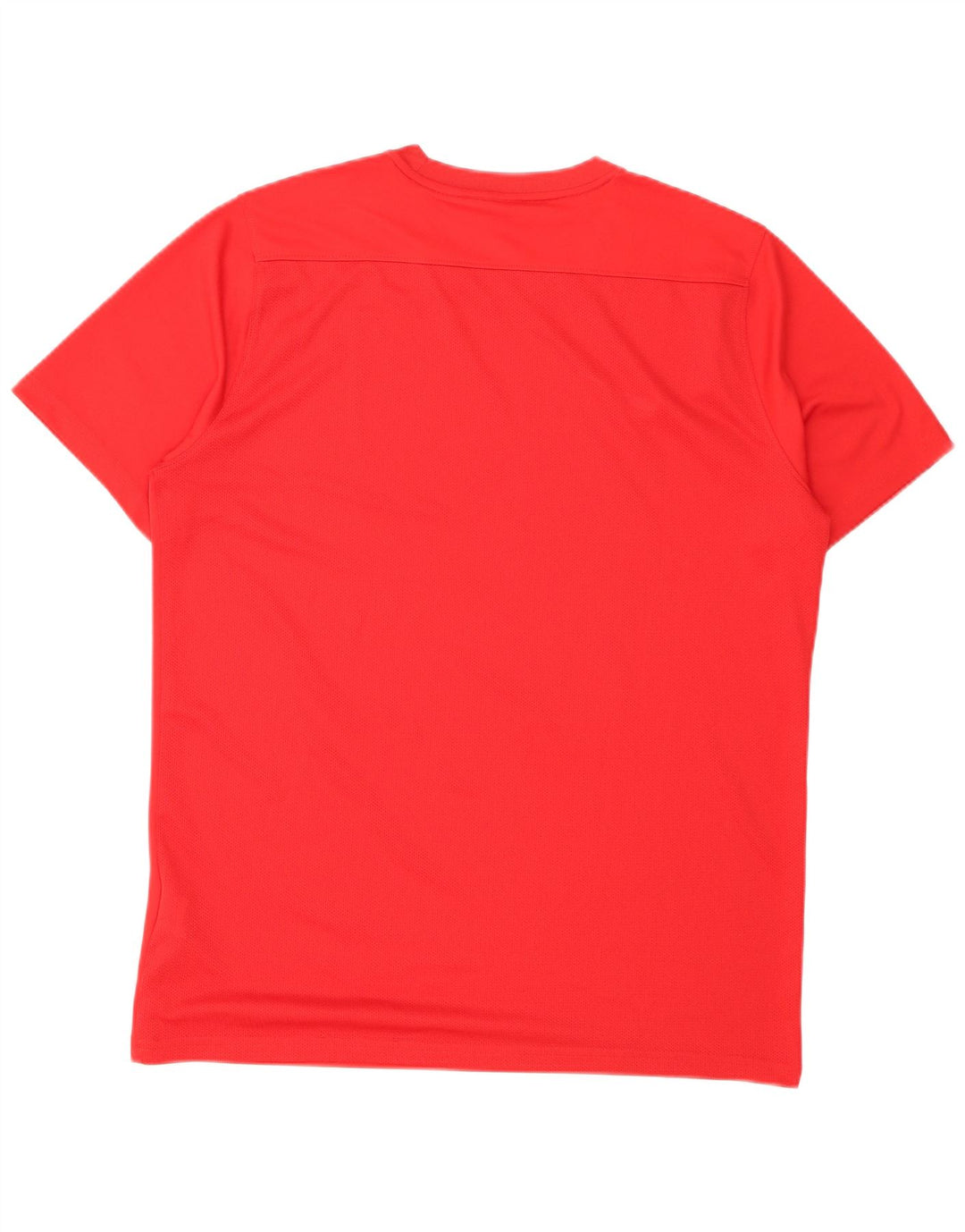 Nike Mens Dri Fit T-Shirt Top Medium Red Polyester