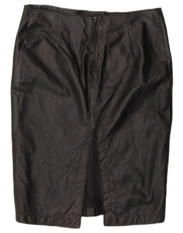 Vintage Womens Pencil Skirt IT 44 Medium W32 Black