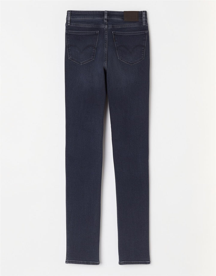 Levi's Womens 712 Slim Jeans W26 L30 Navy Blue Cotton