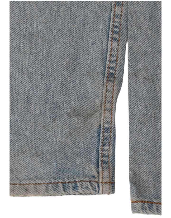 Levi's Mens 502 Tapered Jeans W30 L30 Blue Cotton