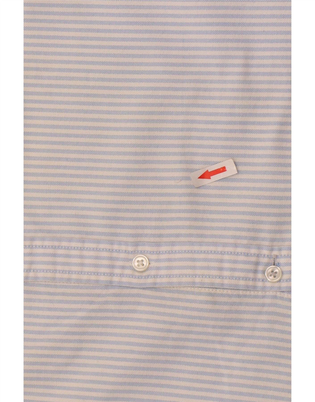 American Eagle Mens Slim Fit Shirt Small Blue Striped Cotton