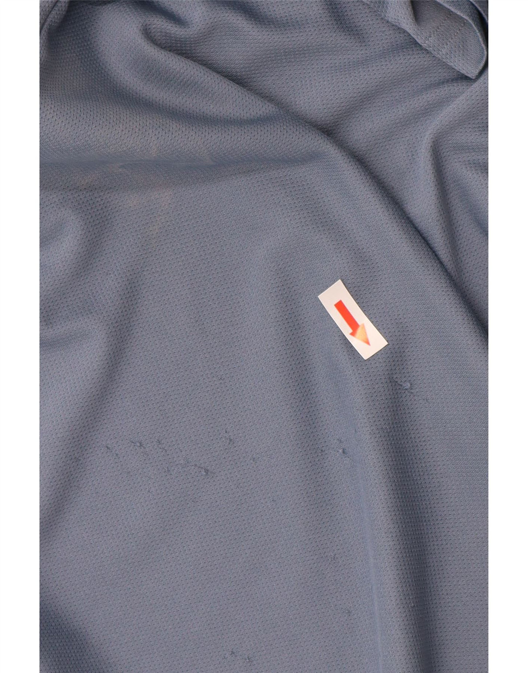 Adidas Mens Aeroready Polo Shirt Large Blue Polyester