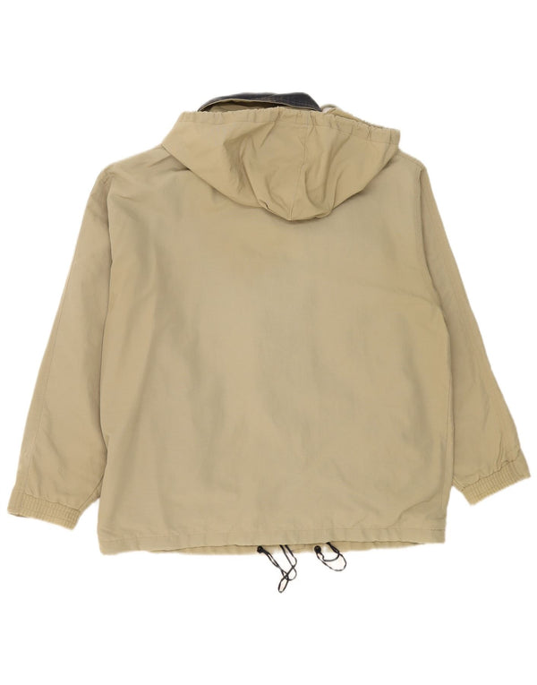 Diadora Mens Hooded Rain Jacket UK 40 Large Khaki