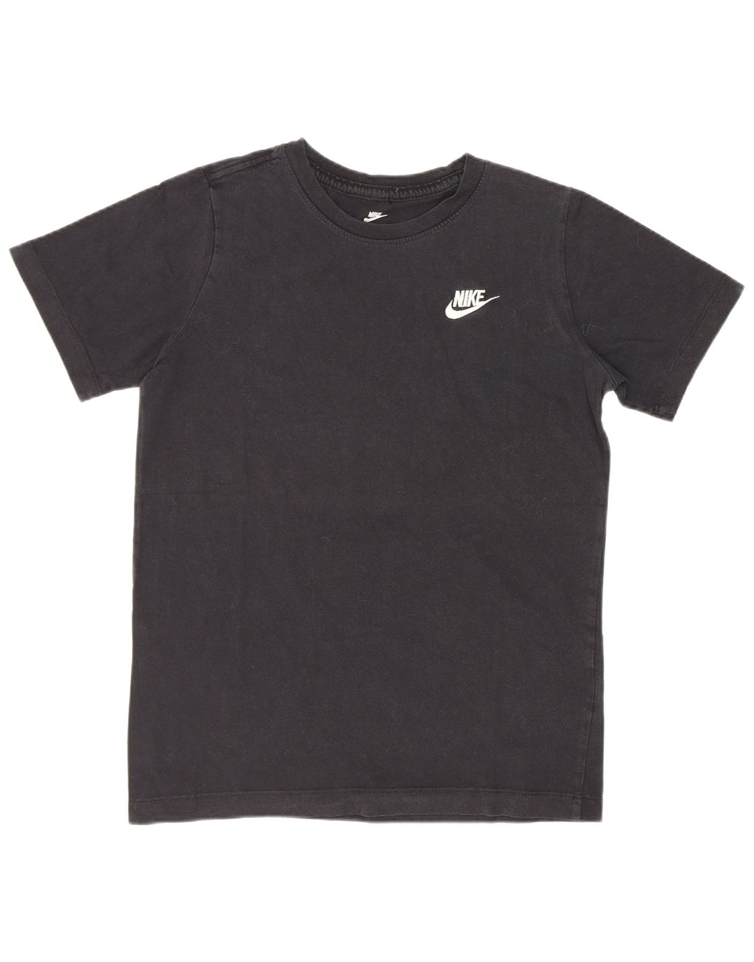 Nike Boys T-Shirt Top 12-13 Years Large Black Cotton