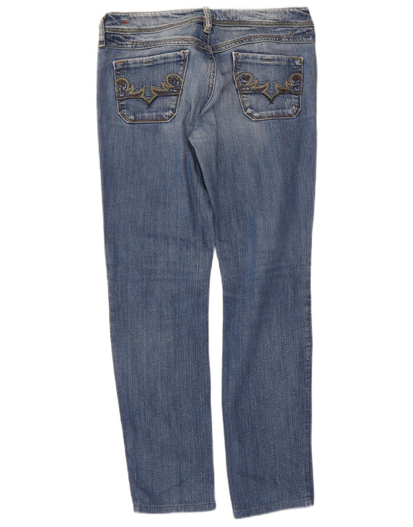 Diesel Womens Lowky Slim Straight Jeans W29 L28 Blue Cotton