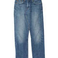 Levi's Mens 514 Straight Jeans W30 L30 Blue Cotton