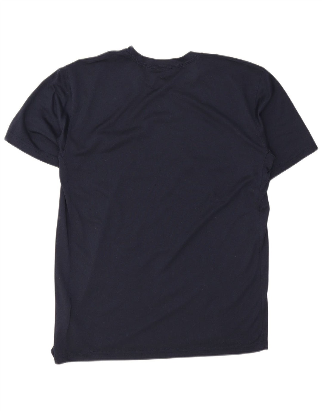 Nike Mens Dri Fit Graphic T-Shirt Top Medium Navy Blue Polyester