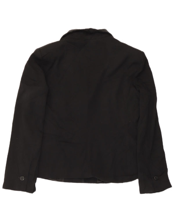 Giorgio Armani Womens 2 Button Blazer Jacket UK 14 Medium Black